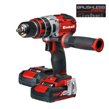 Einhell PXC Akülü Darbeli Matkap TE-CD 18 Li-i BL (2x2,0 Ah)