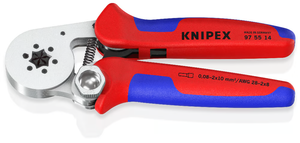 Knipex 975514 Kablo Yüksük Sıkma Kendiliğinden Ayarlanabilen