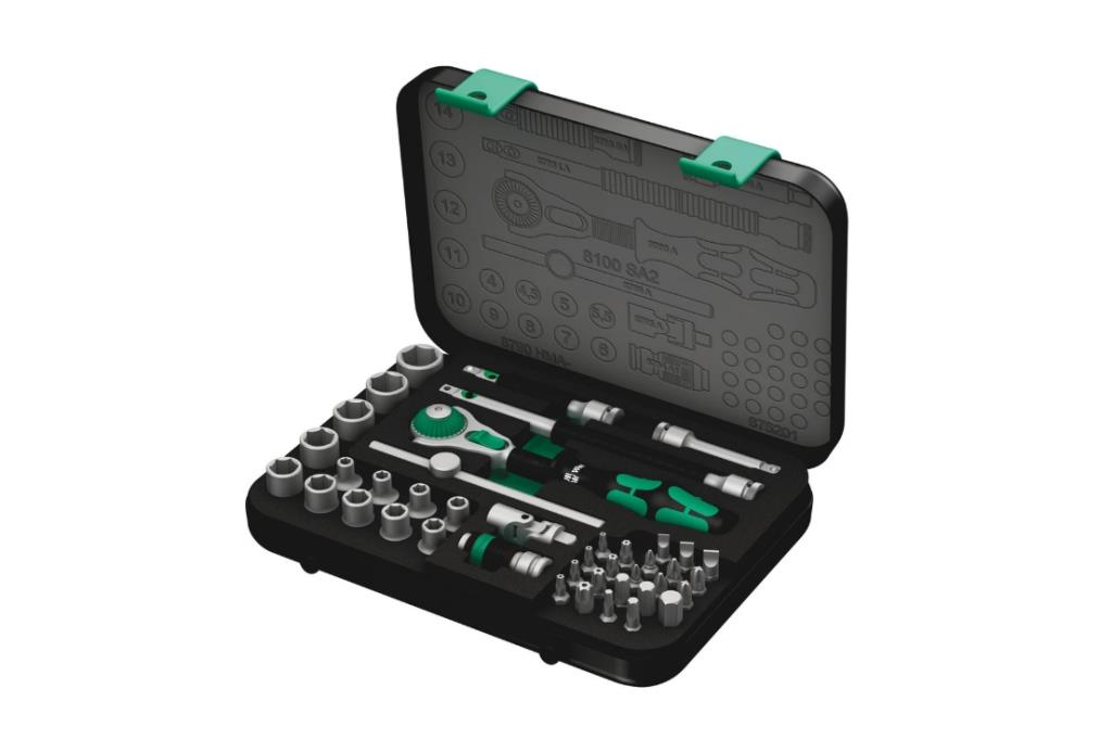 Wera 8100 SA 2 Zyklop Speed Cırcır Seti