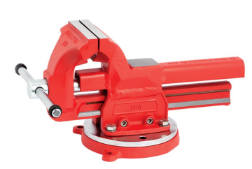 İzeltaş Dövme Çelik Mengene 175mm (Döner Tabla Dahil)