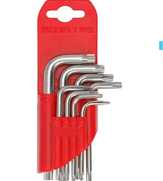 İZELTAŞ 4910007108 Torx Allen Anahtar Takımı 8 Parça
