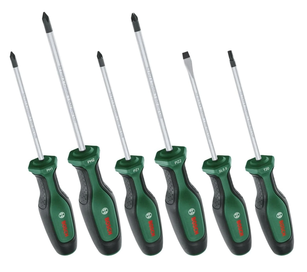 Bosch 6 Parça Tornavida Seti - 1600A027PM