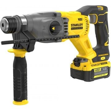 Stanley 18V Fatmax V20 Kömürsüz Darbeli Matkap Ve SDS+Kırıcı 1X4AH ,1X2AH Akü
