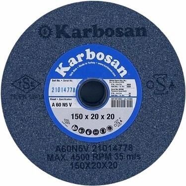 Karbosan 150x20x20 NK46 Kum Taşlama Taşı