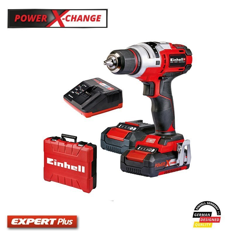 Einhell PXC Akülü Vidalama TE-CD 18 Li E (2x2,0 Ah)