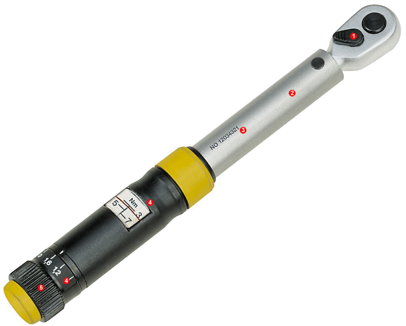 Proxxon MicroClick Tork Anahtarı MC15  3-15Nm