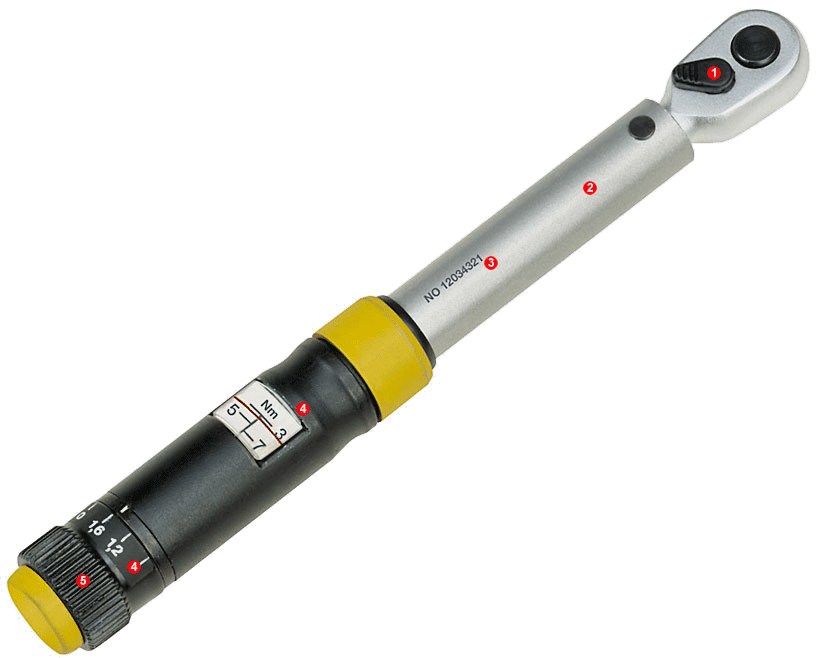 Proxxon MicroClick Tork Anahtarı MC15  3-15Nm
