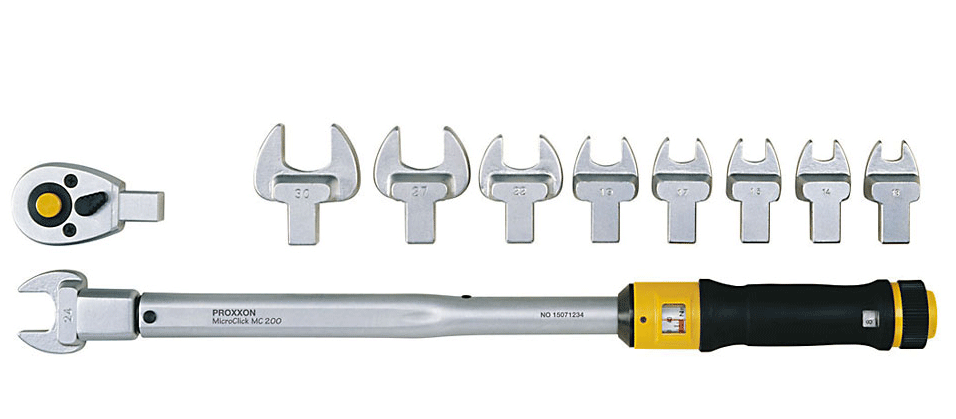 Proxxon MicroClick Tork Anahtarı MC200-Multi. 40 - 200Nm.