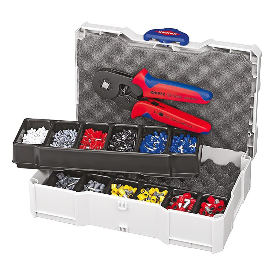 Knipex 97 90 09 Çantalı Pabuç Sıkma Seti