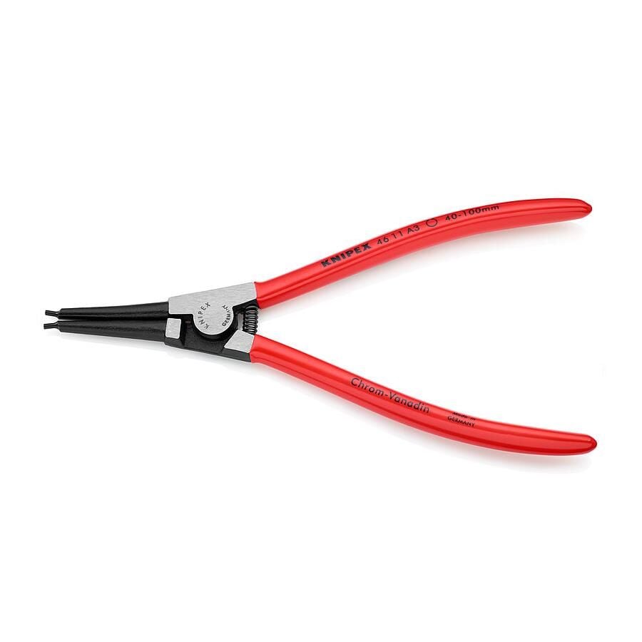 Knipex 4611A3 Dış Segman Pensi Düz 210 mm