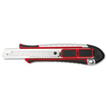 İzeltaş Pro Metal Gövde Maket Bıçağı Emniyetli Otomatik Kilitlemeli 18MM
