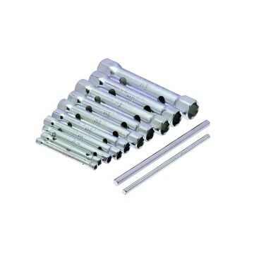 İzeltaş 8 Parça Kovan Anahtar Takımı İki Ağız Mil Dahil