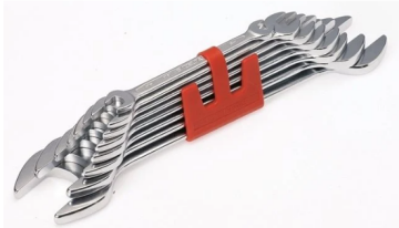 İzeltaş İki Ağız Anahtar Takımı Uzun Boy SAE 8 Parça