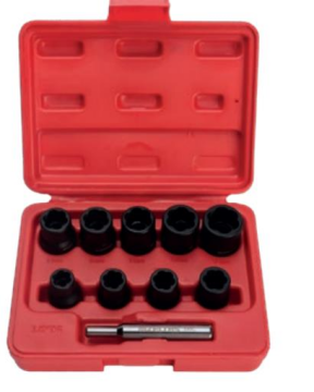 İzeltaş 1/2'' Twist Lokma Seti 10 Parça