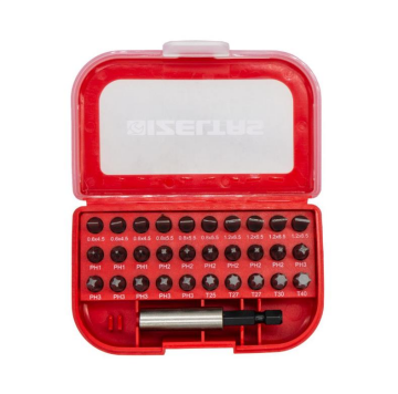 İzeltaş Plastik Kutulu Bits Uç Takımı 31 Parça