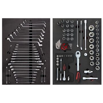 İzeltaş Pro Serisi Takım Dolabı 8 Çekmeceli - Dolu (206 Parça)