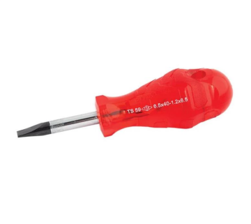 İzeltaş 4110176525 Kraft Seri Düz Uçlu Topaç Tornavida 6.5x25