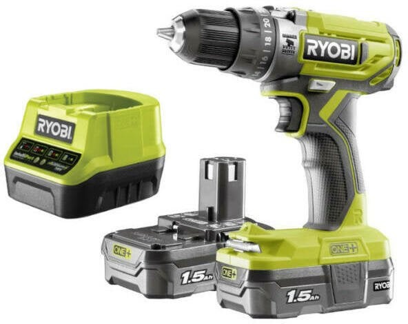 RYOBI R18PD2-215G 18V Akülü Darbeli Matkap