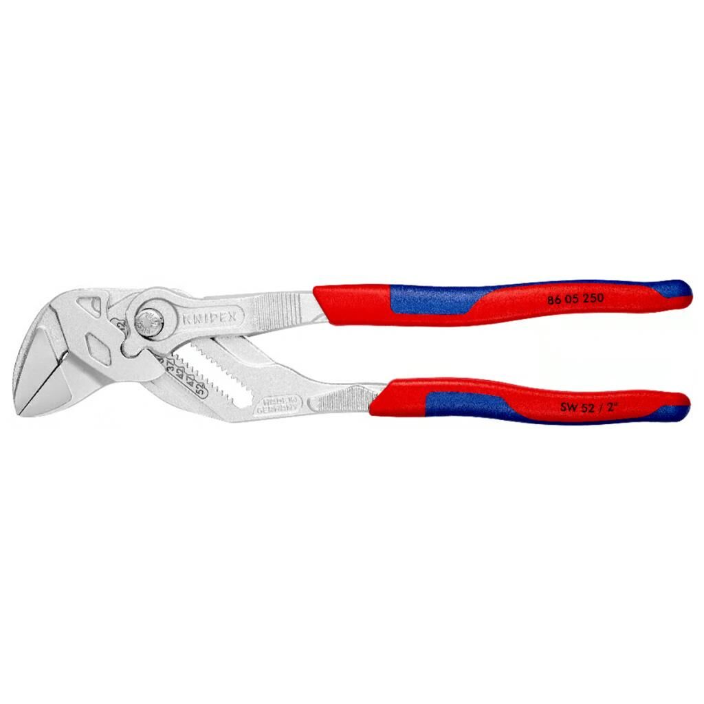 Knipex 86 05 250 düz çene ayarlı pense