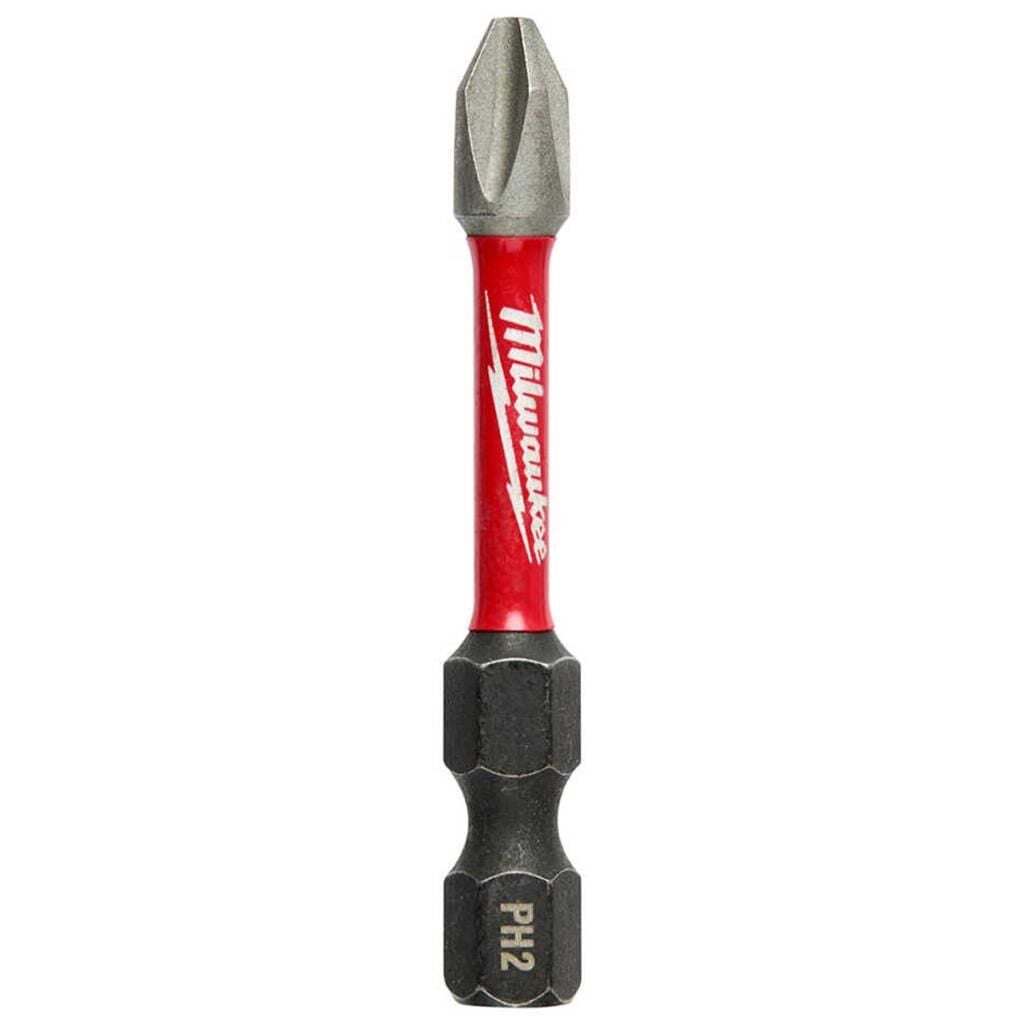 Milwaukee PH2 50mm 10lu Paket Bits Uç Shockwave