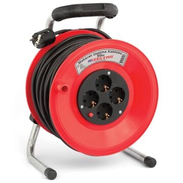 İzeltaş Makaralı Uzatma Kablosu 50 M (3x1.5MM)