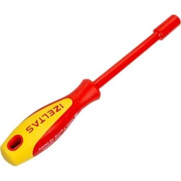İzeltaş 1000V Süngüsü İzoleli Lokma Uçlu Tornavida 9mm