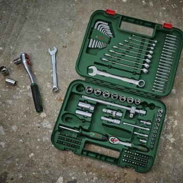 Bosch 1600A02Z9B Çok Amaçlı Montaj Seti 132 Parça