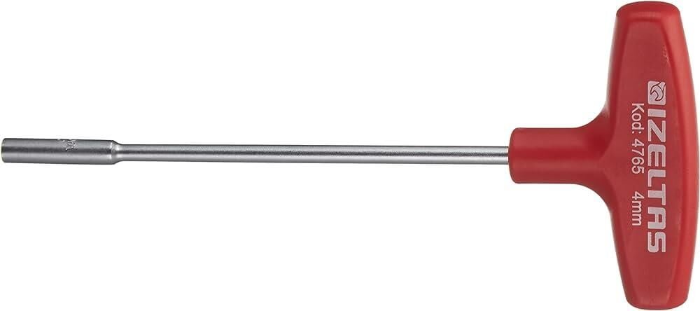 İzeltaş T Tipi Lokma Uçlu Tornavida 4mm (4765190040)