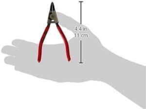Knipex 4631A12 Dış Segman Pensi Eğri 130 mm