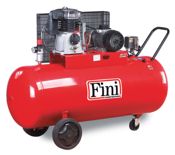 Fini MK113-270 Kasnaklı Yağlı Kompresör 270 Lt.