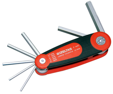 İzeltaş 4912 Kaset Allen Anahtar Takımı 7 Parça