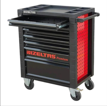 İzeltaş Premium Serisi Takım Dolabı 7 Çekmeceli - Dolu (250 Parça)