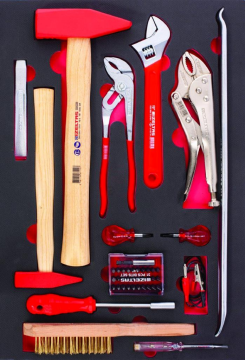 İzeltaş Premium Serisi Takım Dolabı 7 Çekmeceli - Dolu (250 Parça)