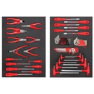 İzeltaş Premium Serisi Takım Dolabı 7 Çekmeceli - Dolu (250 Parça)