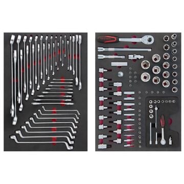 İzeltaş Premium Serisi Takım Dolabı 7 Çekmeceli - Dolu (250 Parça)