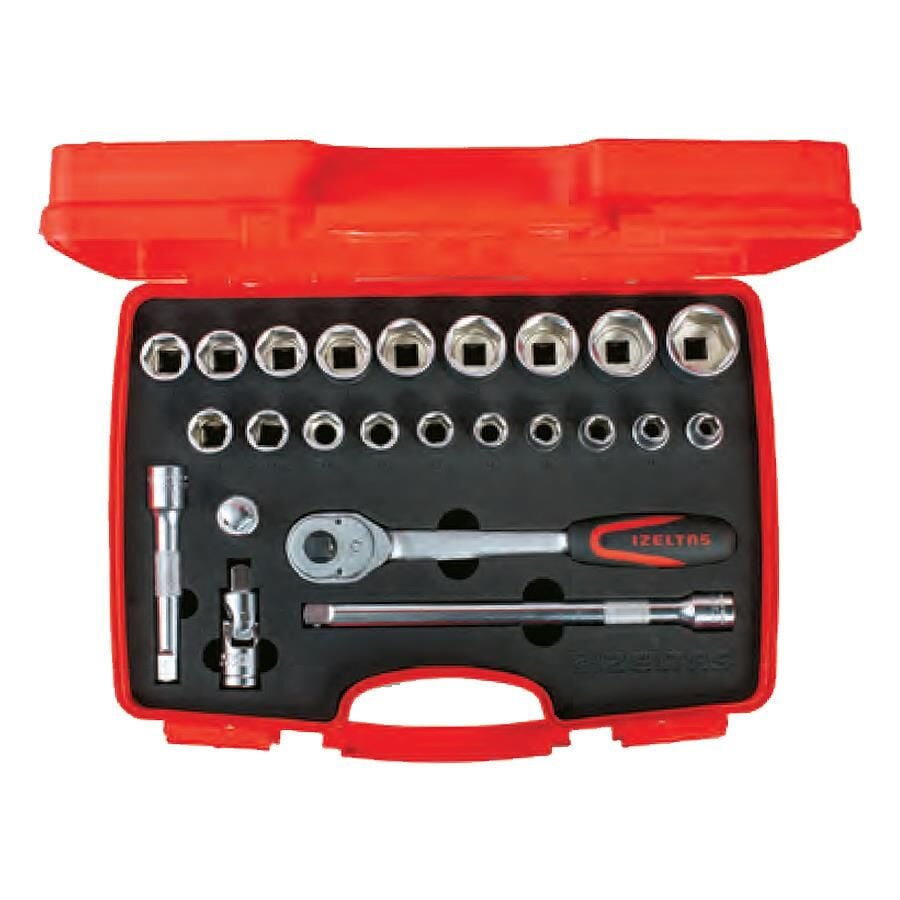 İzeltaş  1/2 Altı Köşe Lokma Anahtar Takımı 24 parça