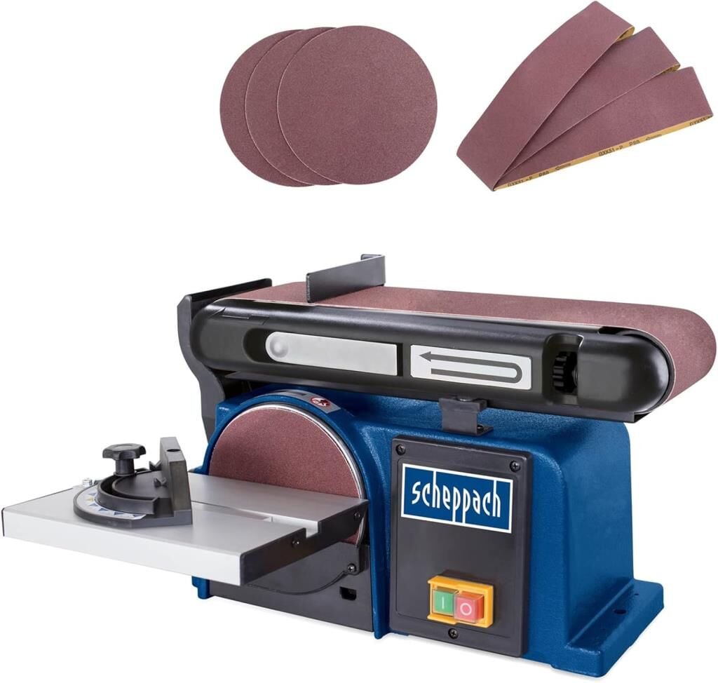 Scheppach BTS900 Bant Disk Zımpara Makinesi