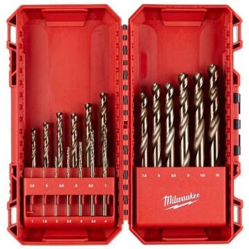 Milwaukee Metal Matkap Ucu HSS-G CO (RED COBALT) 19 Prç Set