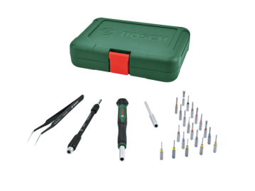 Bosch 1600A039HT Hassas Uçlu Tornavida Seti 24 Parça