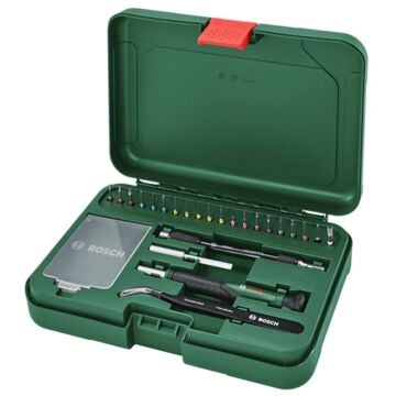Bosch 1600A039HT Hassas Uçlu Tornavida Seti 24 Parça