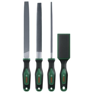 Bosch 200 mm/8'' fırçalı 4 parçalı törpü seti