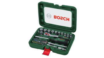 Bosch Yeşil Cırcır Anahtar Seti 1/4'' | 37 Parça