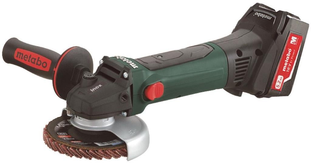 Metabo W 18 LTX 125 Quick İnox Akülü Avuç Taşlama