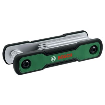 BOSCH 1600A039L8 katlanabilir Torx anahtar seti 8'i 1 arada