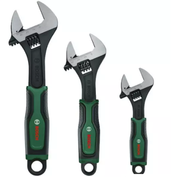 BOSCH 1600A039HR ayarlanabilir anahtar seti 150/200/250 mm 3 parçalı