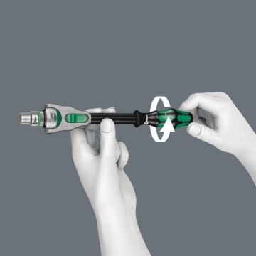 Wera K. Kompakt Zyklop Cırcır Karma Set 1/4'' Set