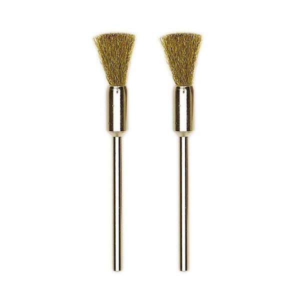 Proxxon 28961 Pimli Sarı Tel Fırça Seti 2'li 8 mm