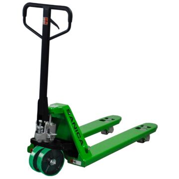 Sanica 2500kg Kapasiteli 1500mm Poliüretan Tekerlekli Manuel Transpalet