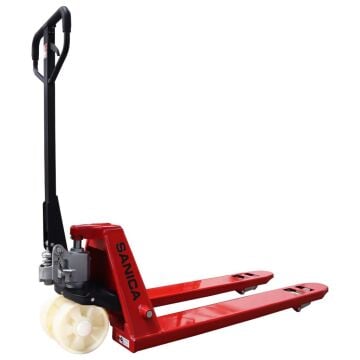 Sanica 3000kg Kapasiteli 800mm Polyamid Tekerlekli Manuel Transpalet