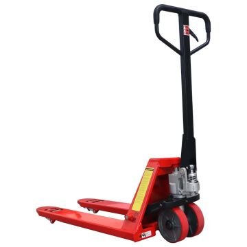 Sanica 3000kg Kapasiteli 1220mm Poliüretan Tekerlekli Manuel Transpalet